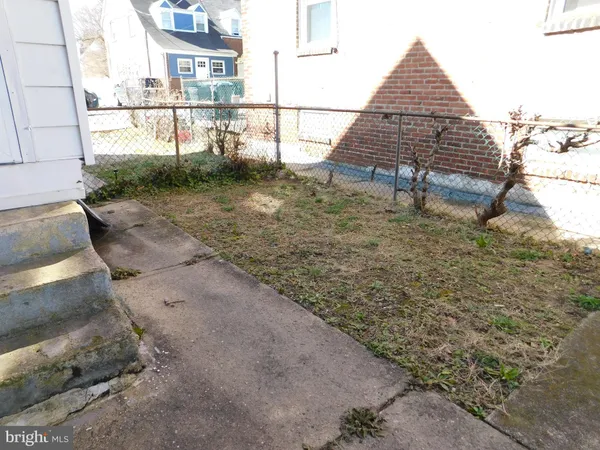 a view of empty room