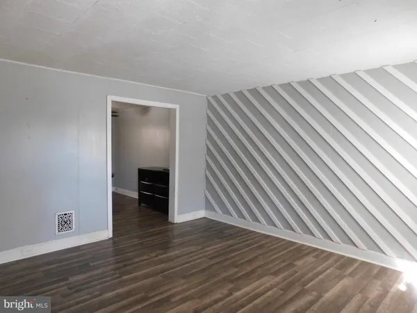 wooden floor in an empty room