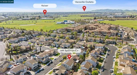$599,000 | 649 Spillman Circle, Vacaville, CA 95688