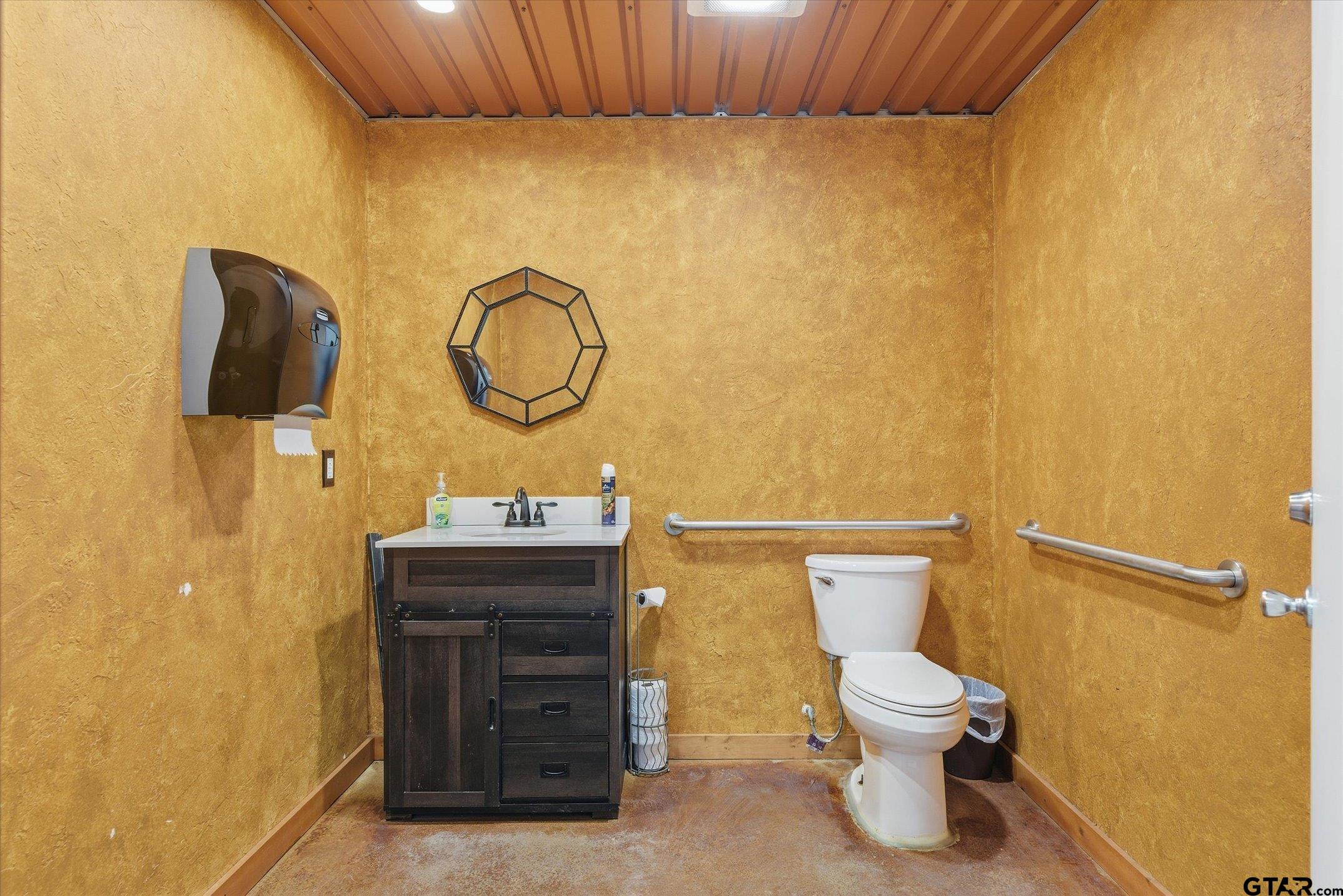 300 Quail Street Van, TX 75790 - Photo 9 of 19 a bathroom with a toilet and a sink