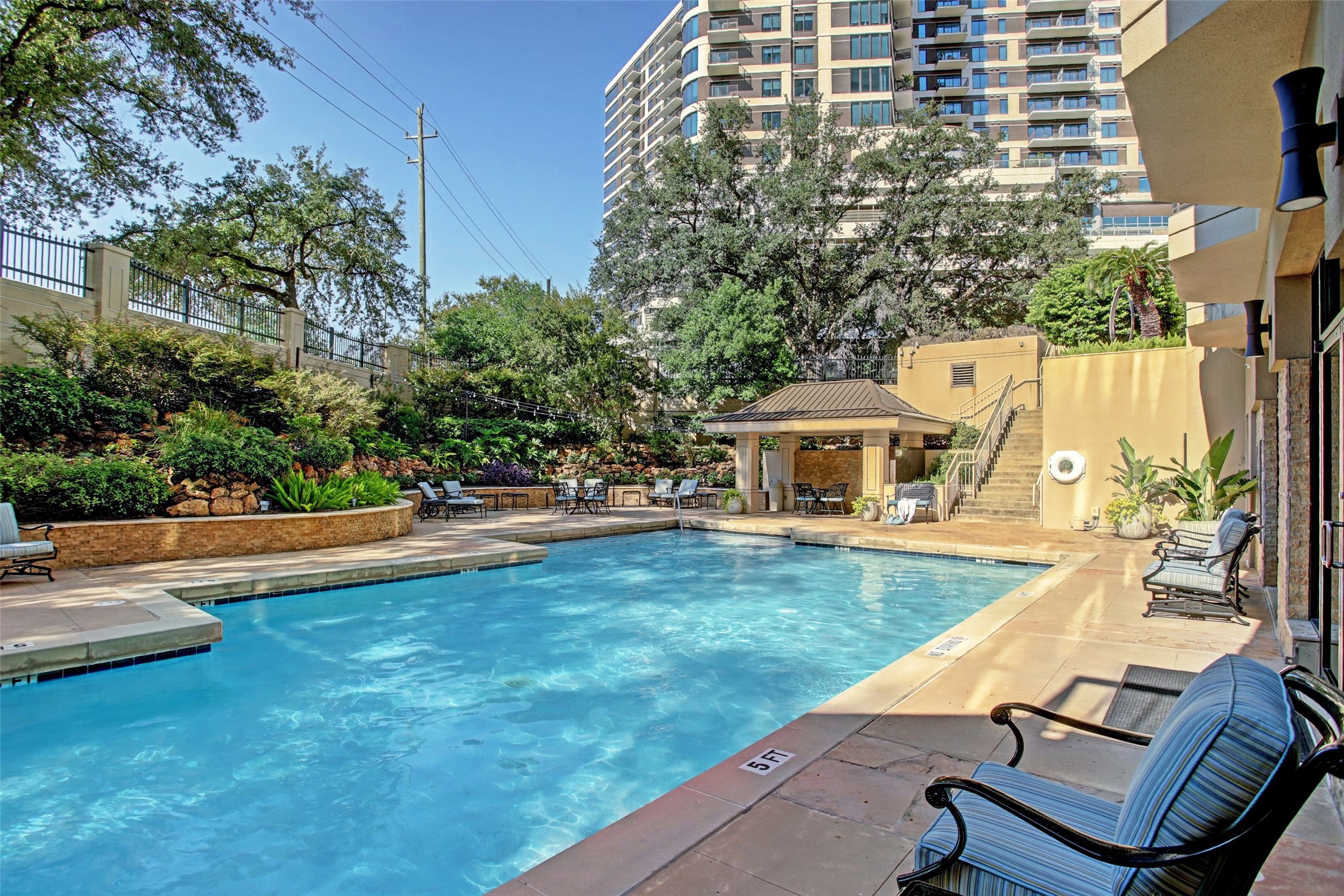2001 Holcombe Boulevard, Unit 504 Houston, TX 77030 - Photo 24 of 38 Heated lap length swimming pool.