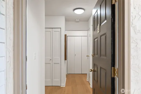 a view of closet area