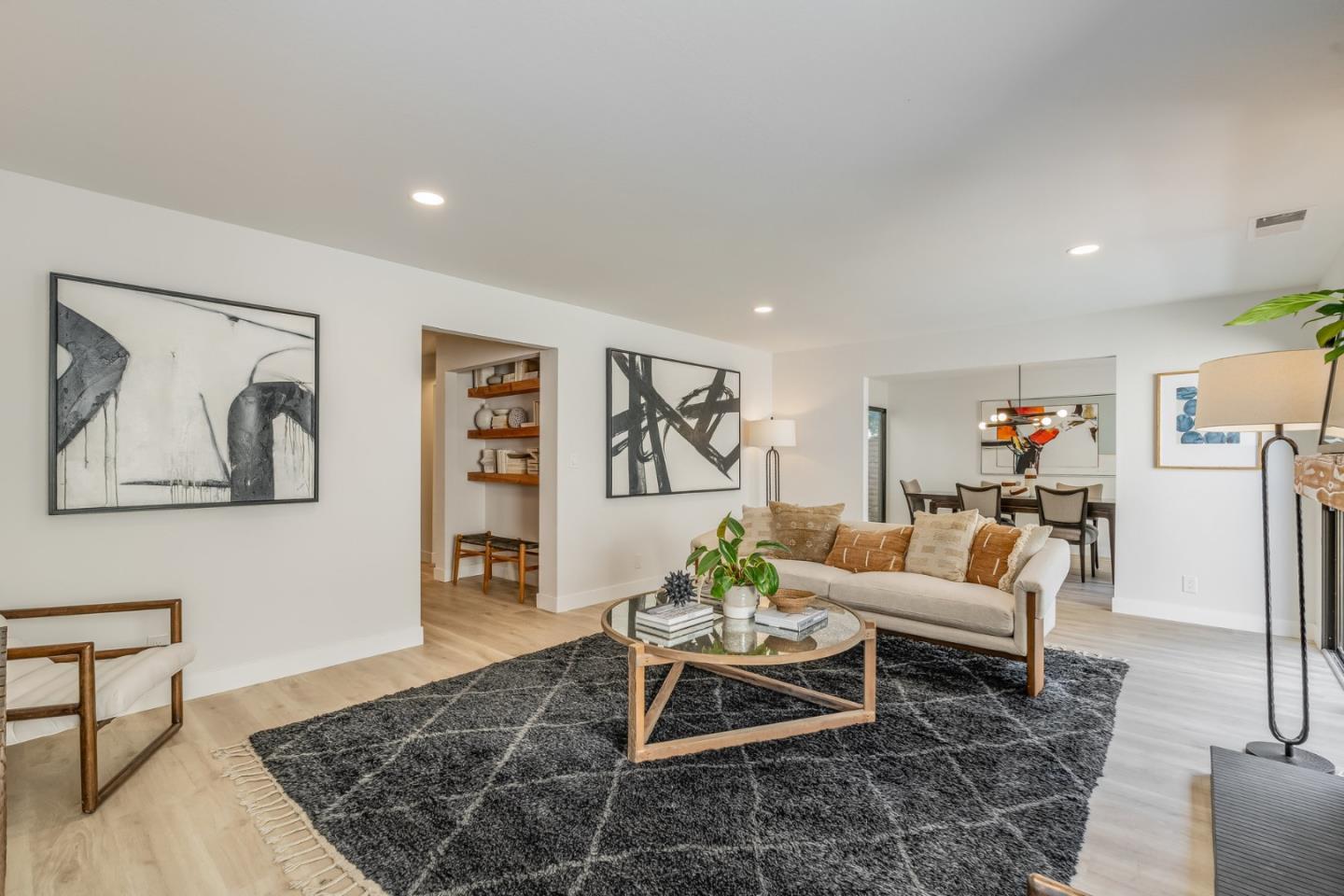 1903 Milano Way Mountain View, CA 94040 - Photo 11 of 48 a living room with furniture and wooden floor