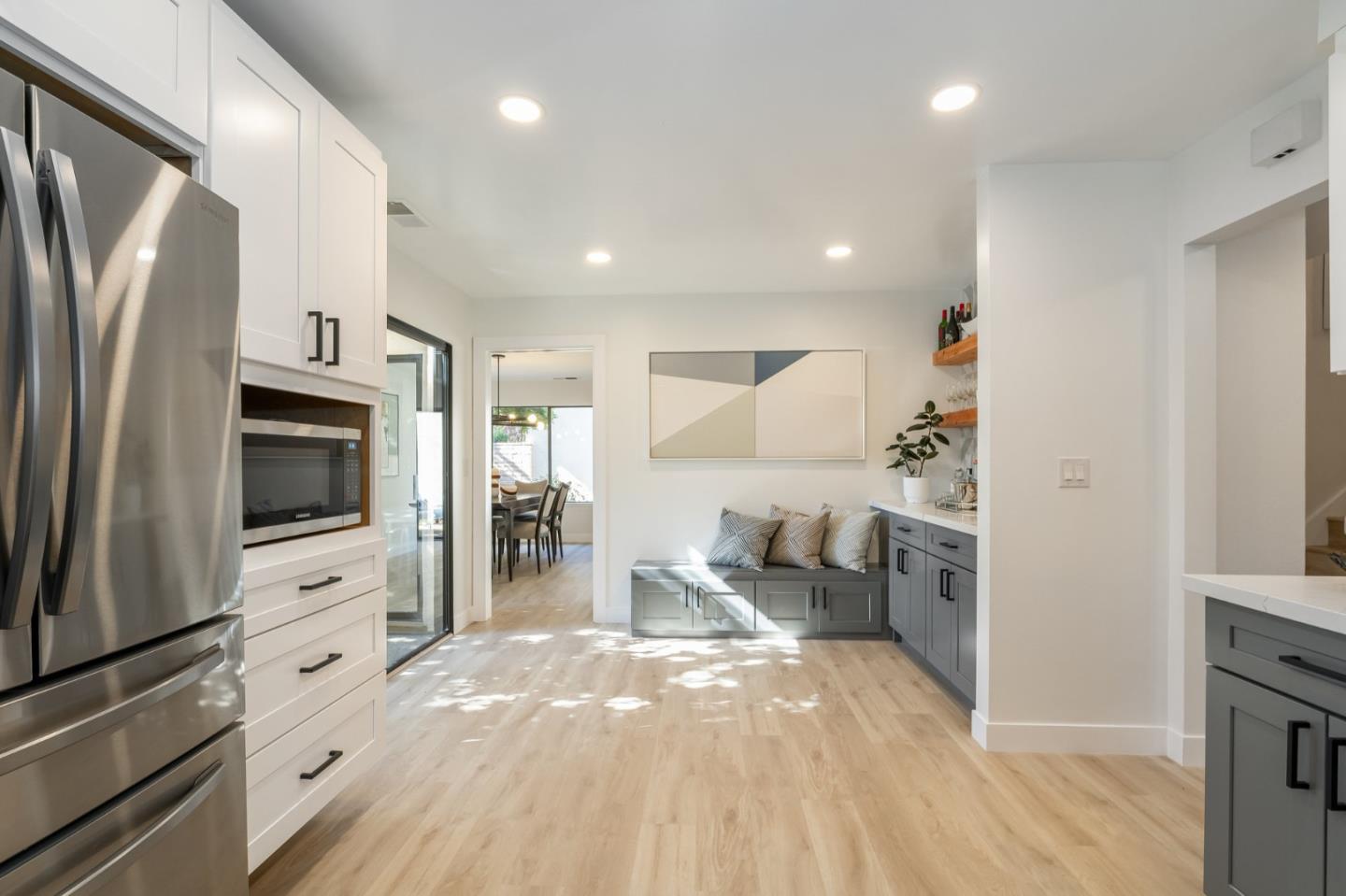 1903 Milano Way Mountain View, CA 94040 - Photo 21 of 48 a kitchen with stainless steel appliances a refrigerator and a stove top oven