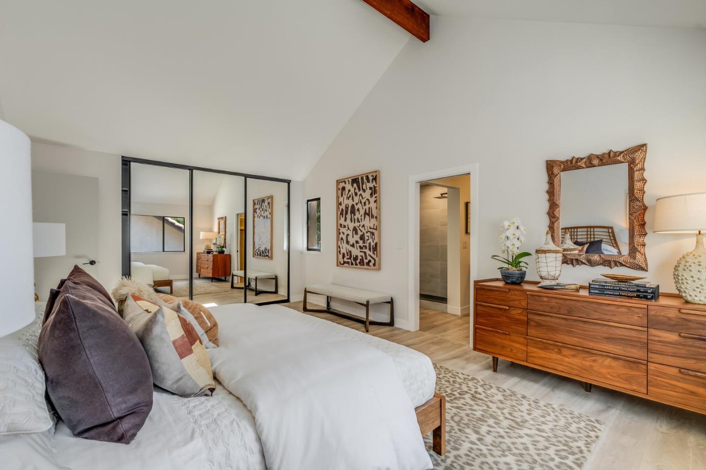 1903 Milano Way Mountain View, CA 94040 - Photo 28 of 48 a bed room with a bed and furniture