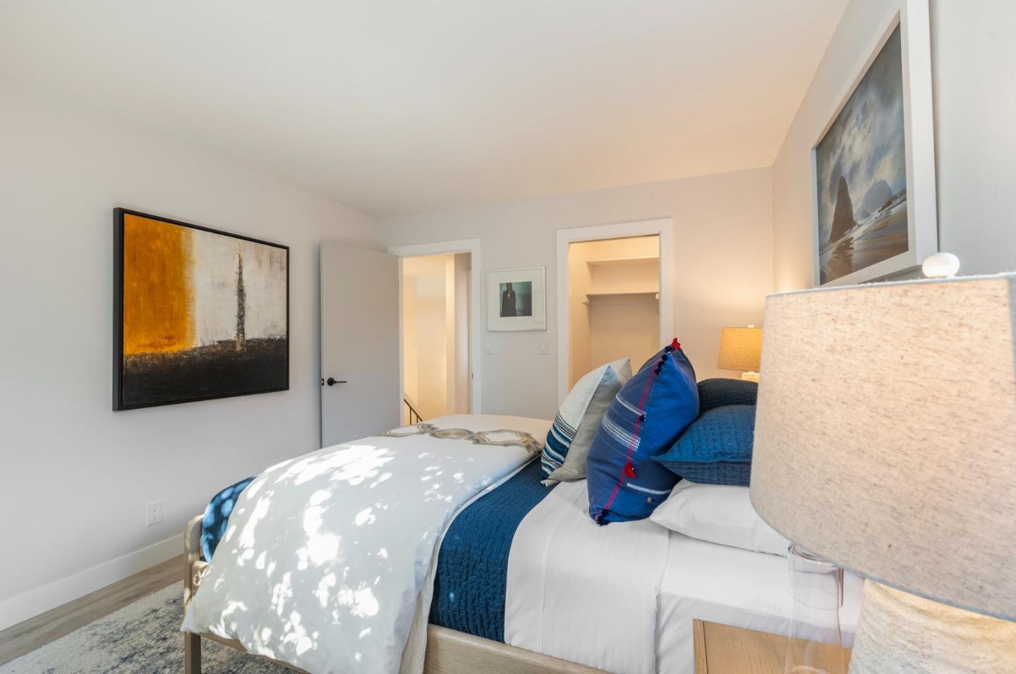 1903 Milano Way Mountain View, CA 94040 - Photo 38 of 48 a bedroom with a bed and a flat screen tv