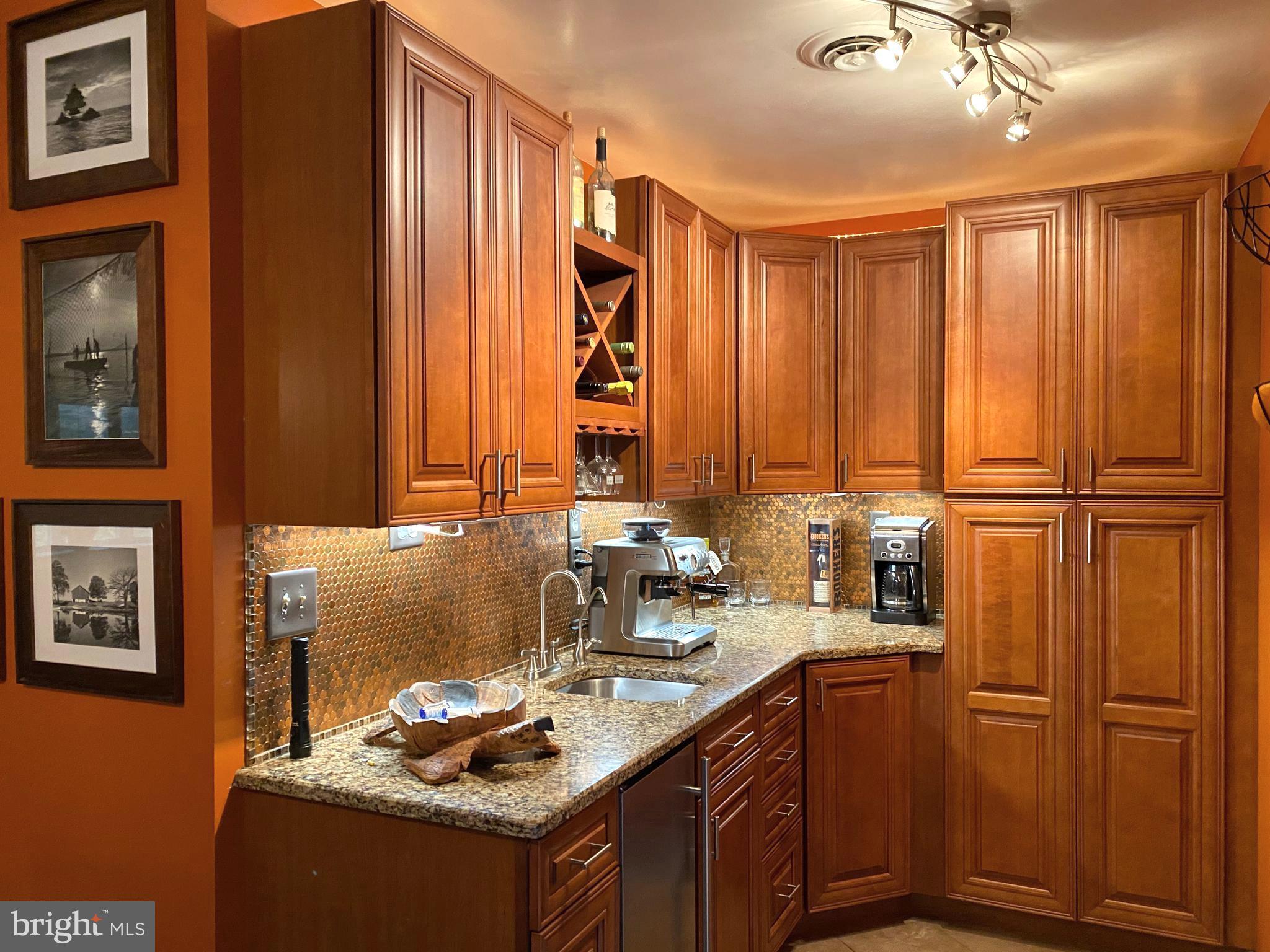 8661 Mitchell Road Denton, MD 21629 - Photo 8 of 30 Butlers Pantry w/ sink and ice Maker