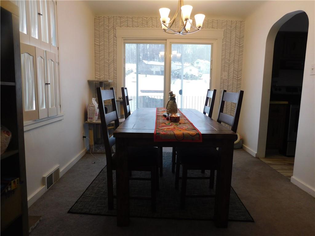 1687 Rte 481 Charleroi, PA 15022 - Photo 11 of 30 a view of a dining room with furniture window and outside view