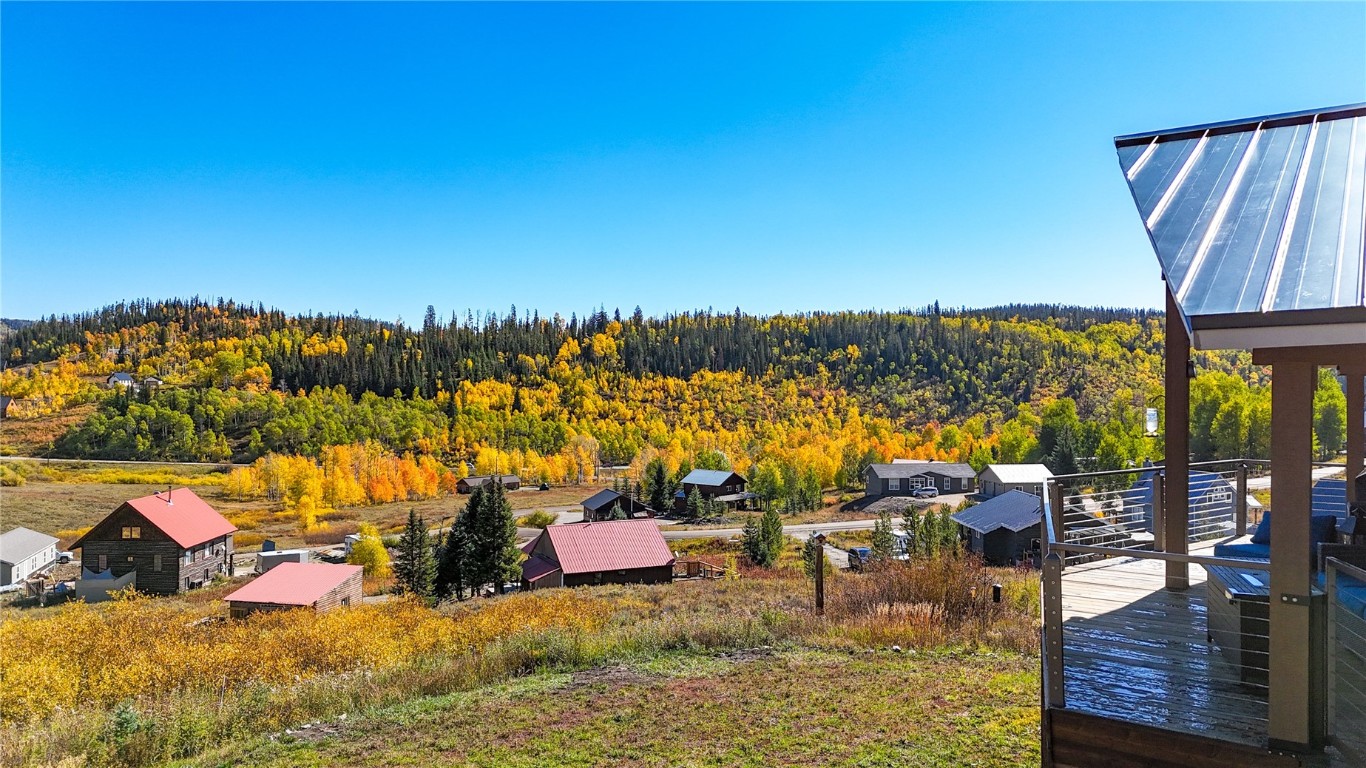 26870 Beaver Canyon Drive Clark, CO 80428 - Photo 20 of 50 a view of a swimming pool with an outdoor seating