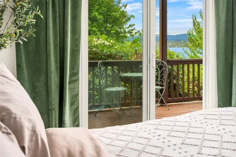 a view of a room from a window