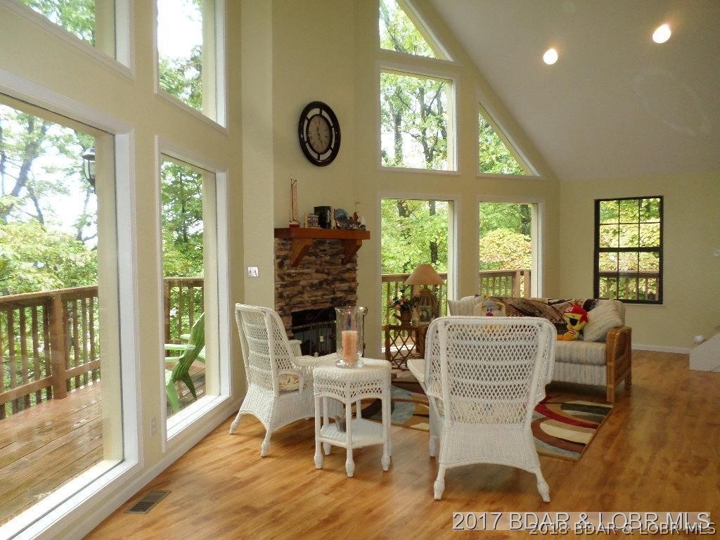 Walls of windows to view the park-like setting of