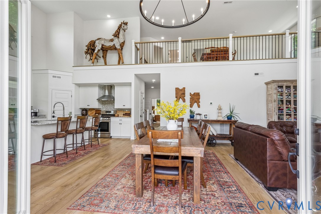 2016 Forge Road Toano, VA 23168 - Photo 44 of 99 Open-concept living area featuring high ceilings,