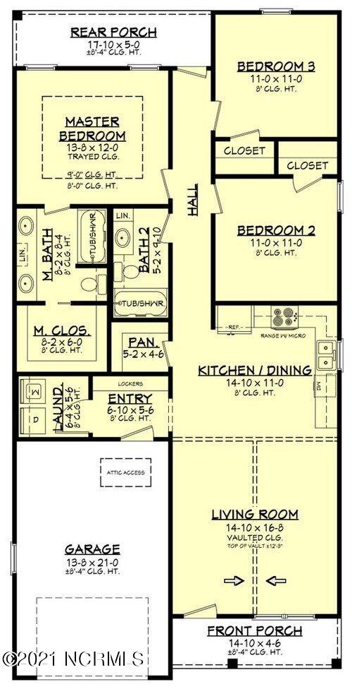 245 Sycamore Road Southport, NC 28461 - Photo 38 of 38 The Raeford Floor Plan