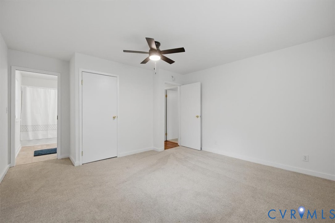2338 George's Road Powhatan, VA 23139 - Photo 13 of 25 Neutral tone wall paint, light-colored carpet, cei
