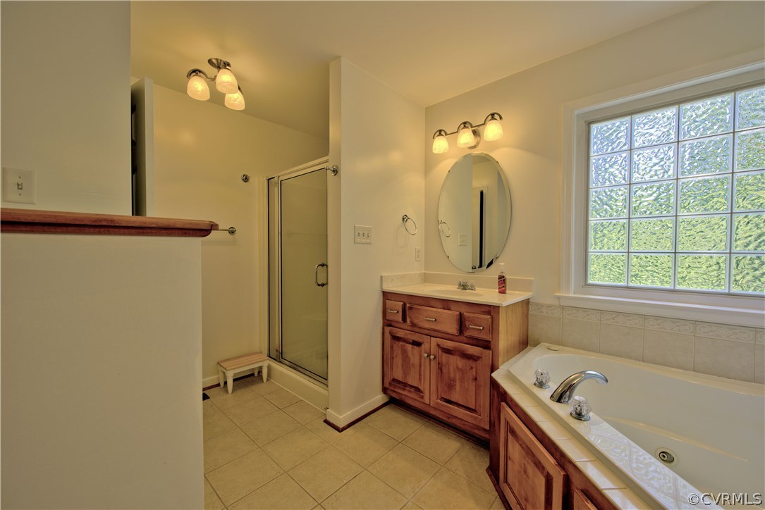 1313 Hermitage Road Colonial Heights, VA 23834 - Photo 16 of 27 Master Bath Separate Shower