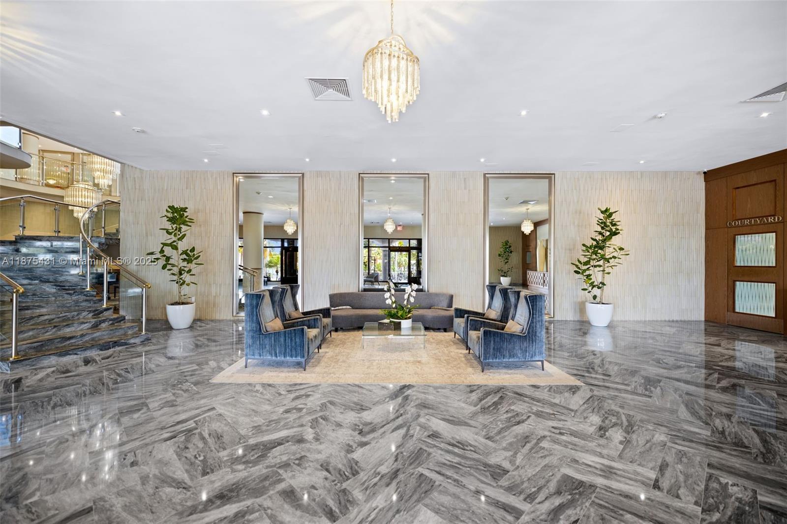 5401 Collins Avenue, Unit 1231 Miami Beach, FL 33140 - Photo 40 of 43 a living room with furniture