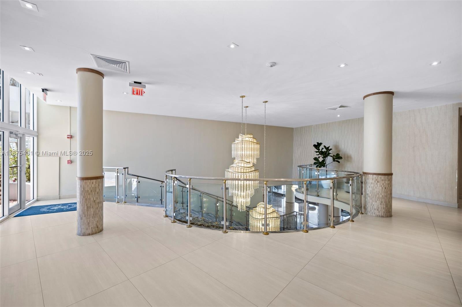 5401 Collins Avenue, Unit 1231 Miami Beach, FL 33140 - Photo 43 of 43 a view of a living room and a balcony