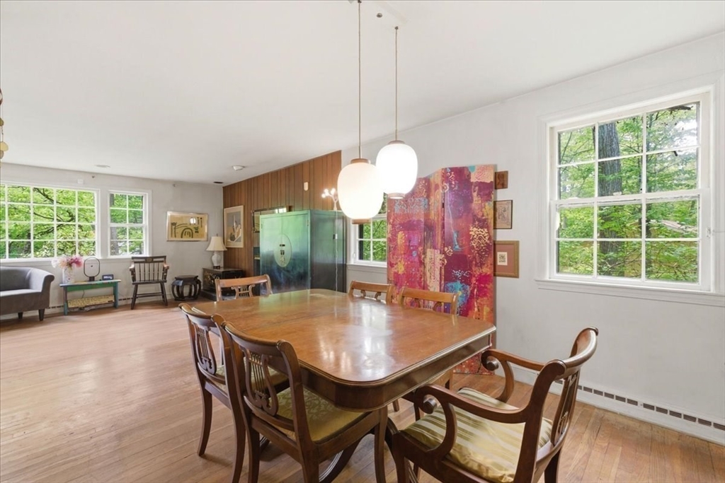 99 Brook Road Sharon, MA 02067 - Photo 10 of 37 a dining room with furniture and window