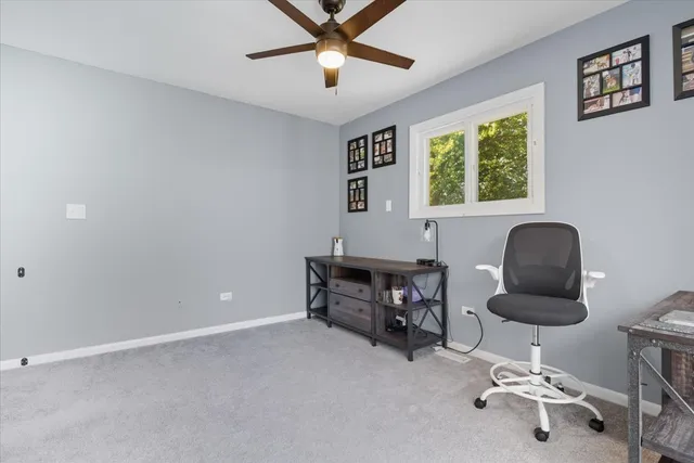 a workspace with a window