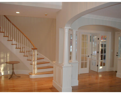 14 Slocum Road Lexington, MA 02421 - Photo 2 of 8 a view of entryway and hall with wooden floor
