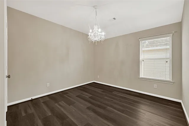 a house with trees in front of it