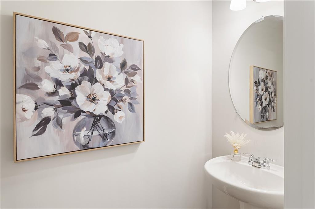 2824 Saratoga Lake View Decatur, GA 30034 - Photo 13 of 30 a bathroom with a sink and a mirror
