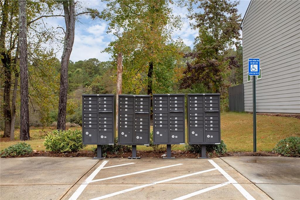 2824 Saratoga Lake View Decatur, GA 30034 - Photo 27 of 30 a view of a wooden door and trees