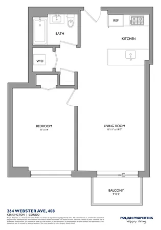 $500,000 | 264 Webster Avenue, Unit 408 | Kensington