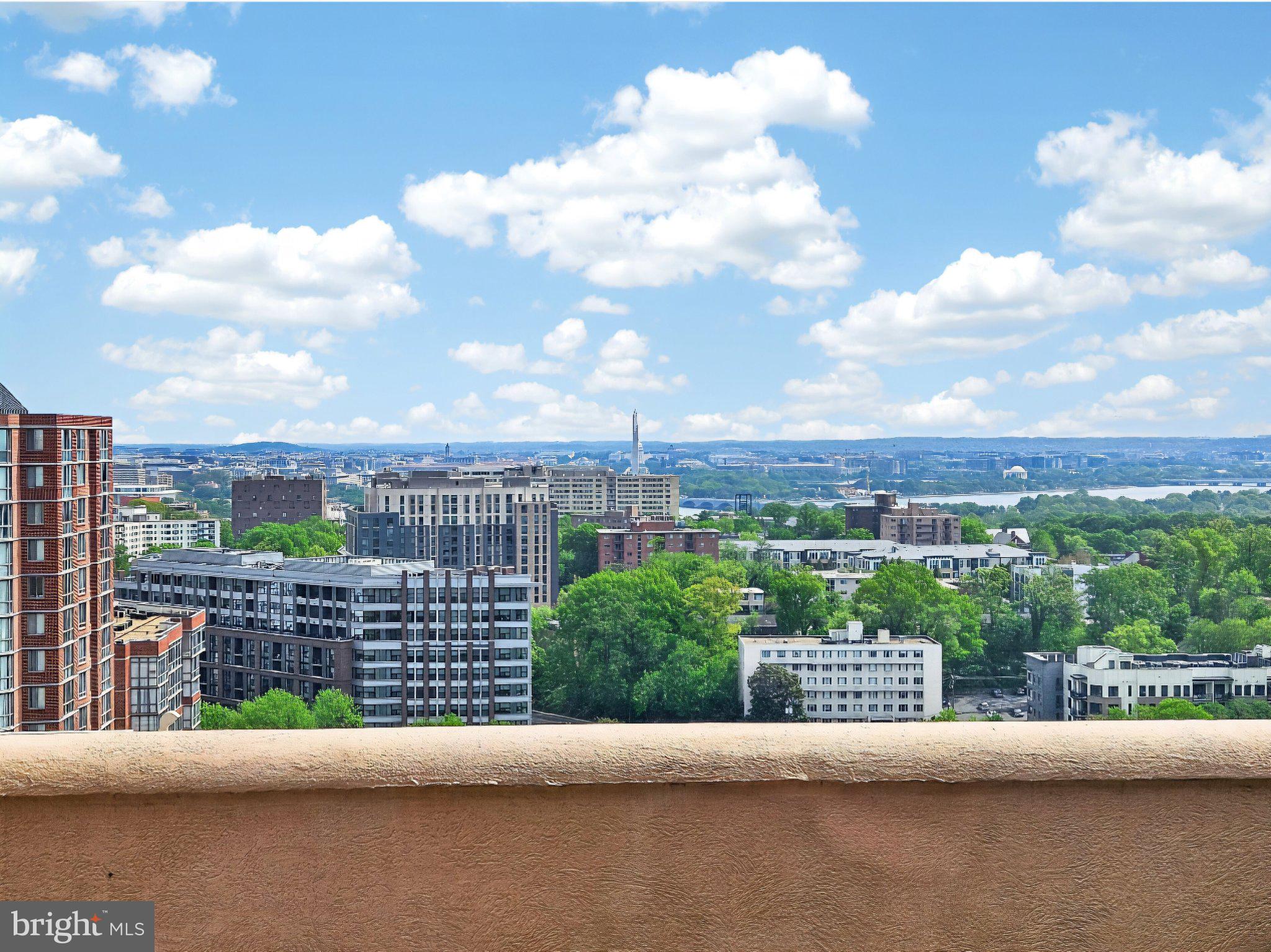 1301 North Courthouse Road, Unit 1803 Arlington, VA 22201 - Photo 23 of 35 Stunning skyline with lush greenery.