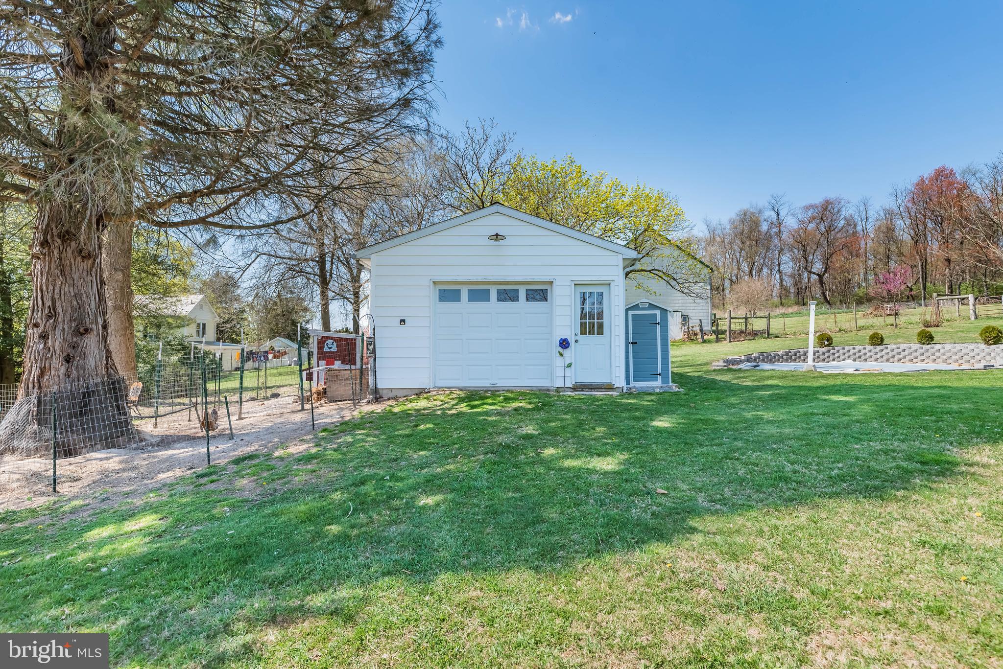 1459 Goodyear Road Gardners, PA 17324 - Photo 34 of 39 Equipment shed, Redwood tree, pool placement area