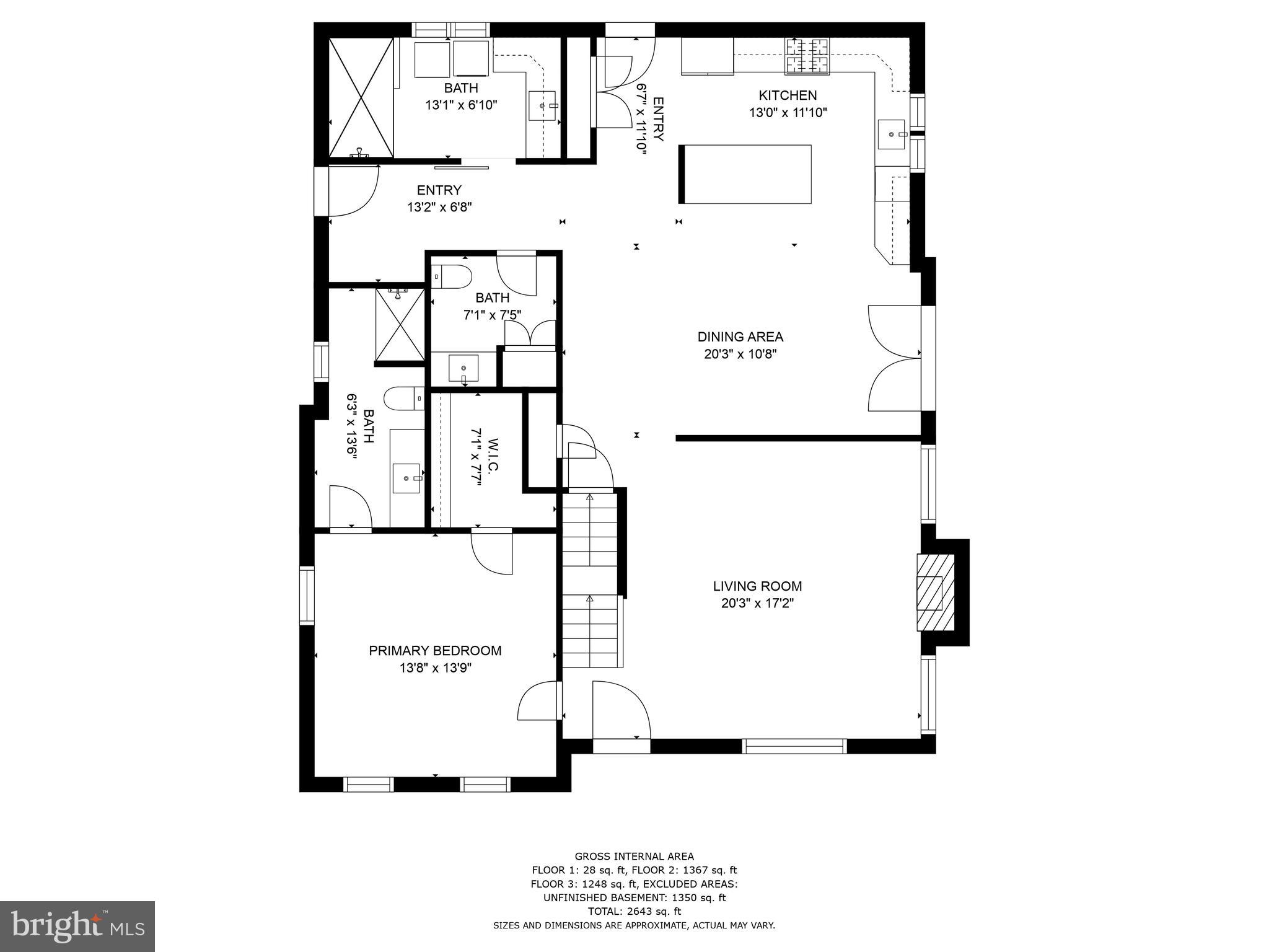 1459 Goodyear Road Gardners, PA 17324 - Photo 35 of 39 Main floor and room dimensions
