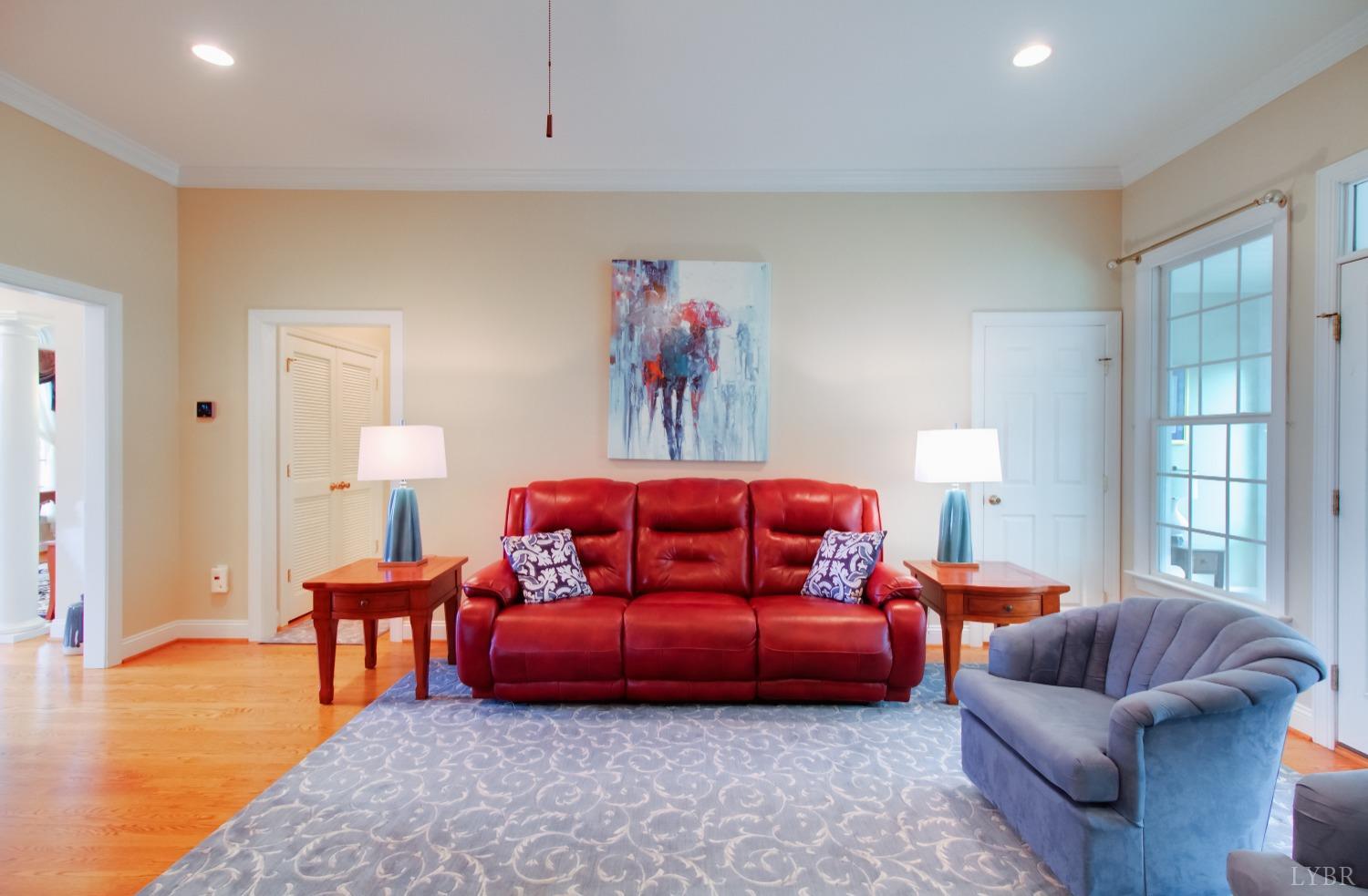 1228 Doyles Run Forest, VA 24551 - Photo 33 of 87 a living room with furniture and wooden floor