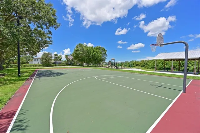 a view of a tennis court