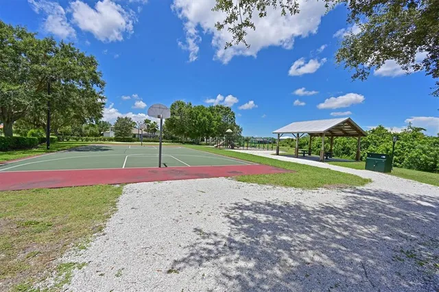 a view of basketball court