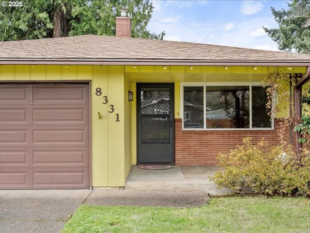 a view of a entryway door front of house