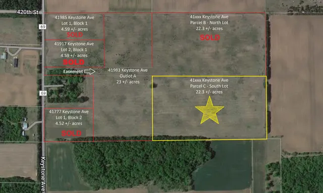 $650,000 | Tbd Keystone Avenue, Harris, MN 55032
