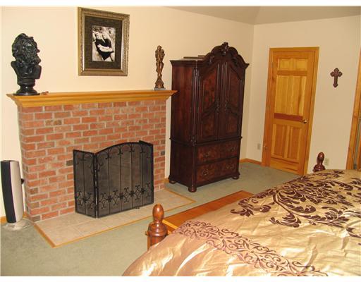 133 Bower Hill Road Venetia, PA 15367 - Photo 12 of 18 Master Bedroom. Fireplace in Master Bedroom