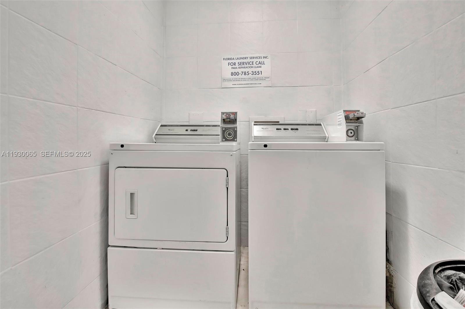 5731 Northeast 18th Avenue, Unit 4 Fort Lauderdale, FL 33334 - Photo 12 of 13 a utility room with dryer and washer
