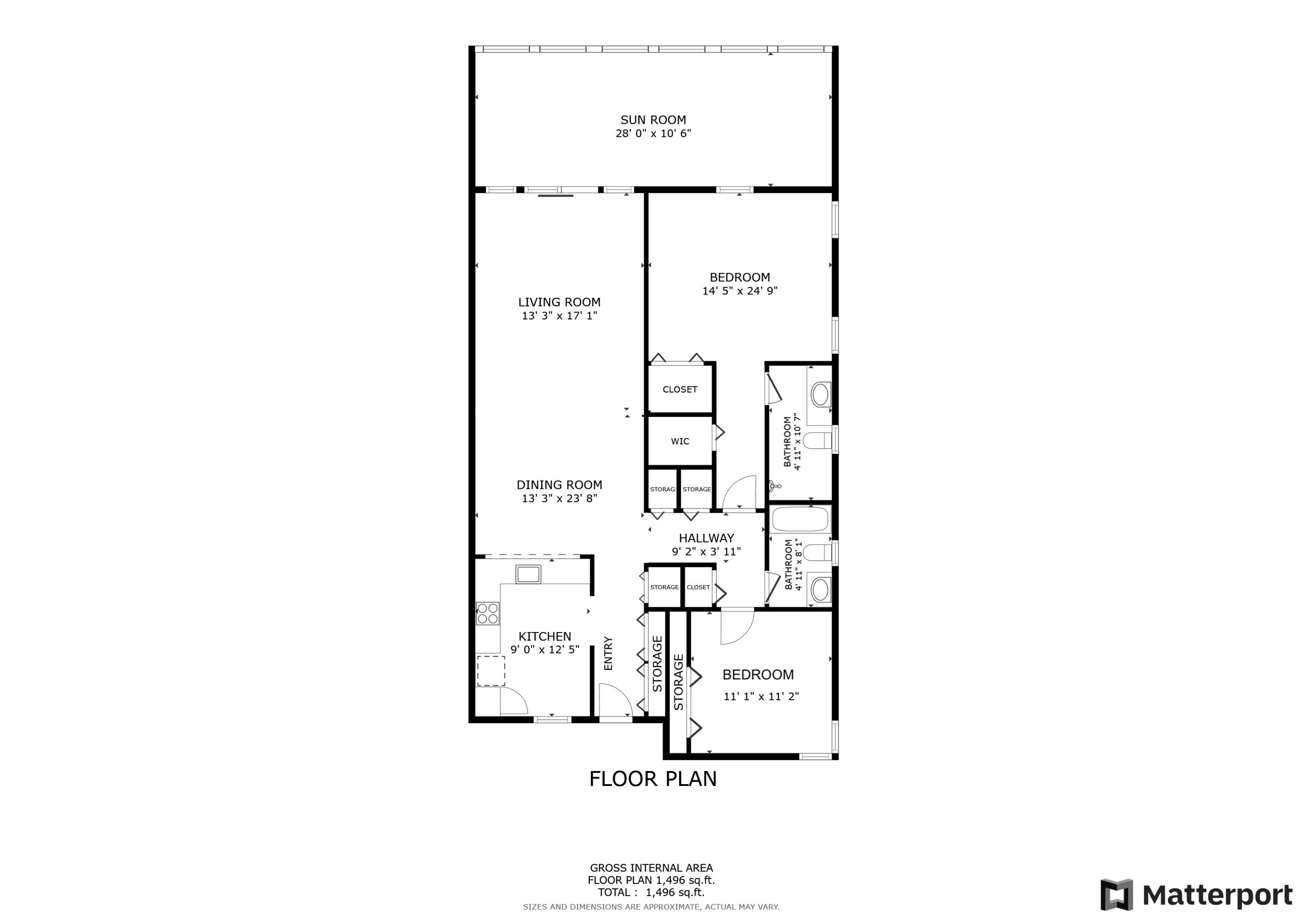 8899 Windtree Street Boca Raton, FL 33496 - Photo 35 of 35 Floor Plan