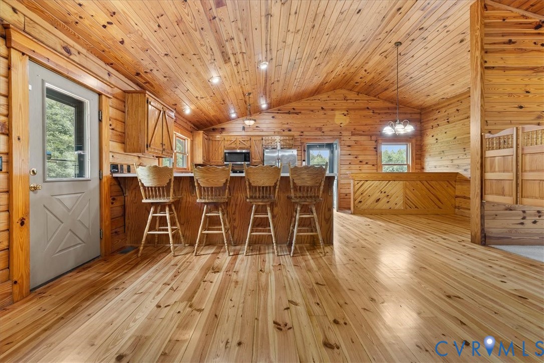18901 Shippings Road Dewitt, VA 23840 - Photo 17 of 50 a dining space with wooden floor