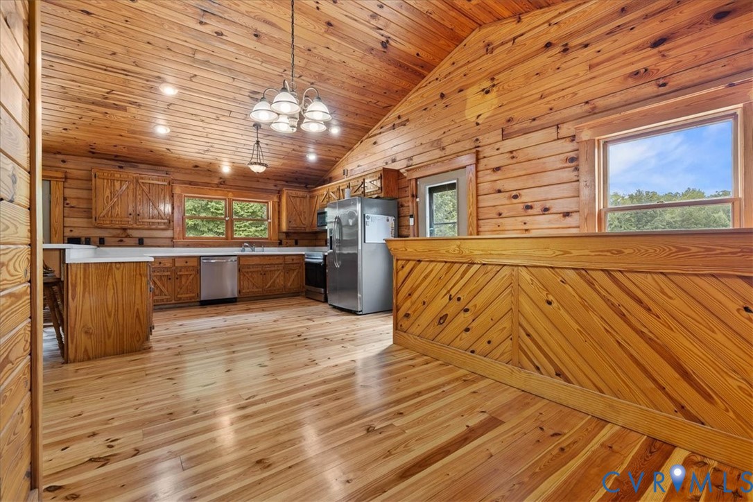 18901 Shippings Road Dewitt, VA 23840 - Photo 22 of 50 a large room with wooden floor
