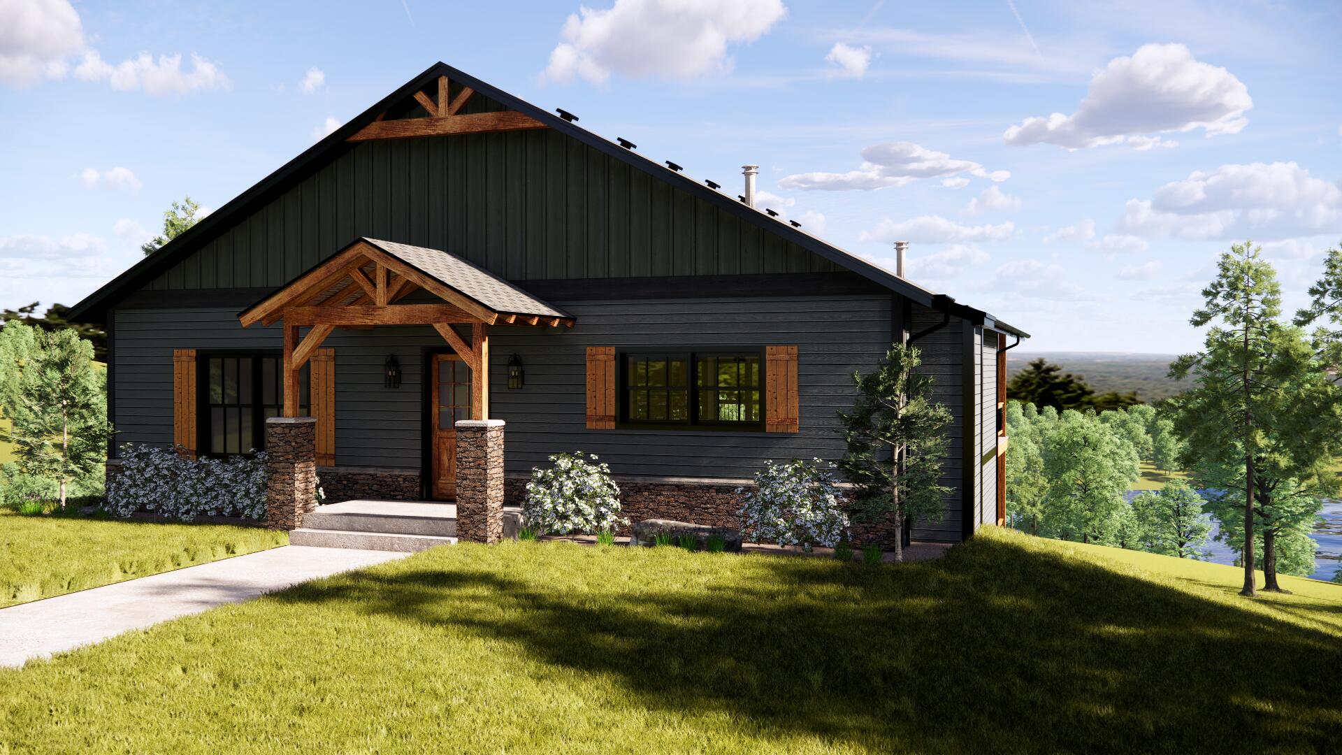 66 Shellie Lane Branson, MO 65616 - Photo 1 of 1 New Construction 5 Bedroom Rendering 1
