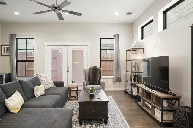 a view of yard with patio