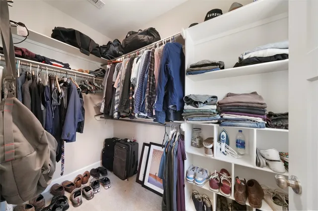 a bathroom with a shower and a bathtub