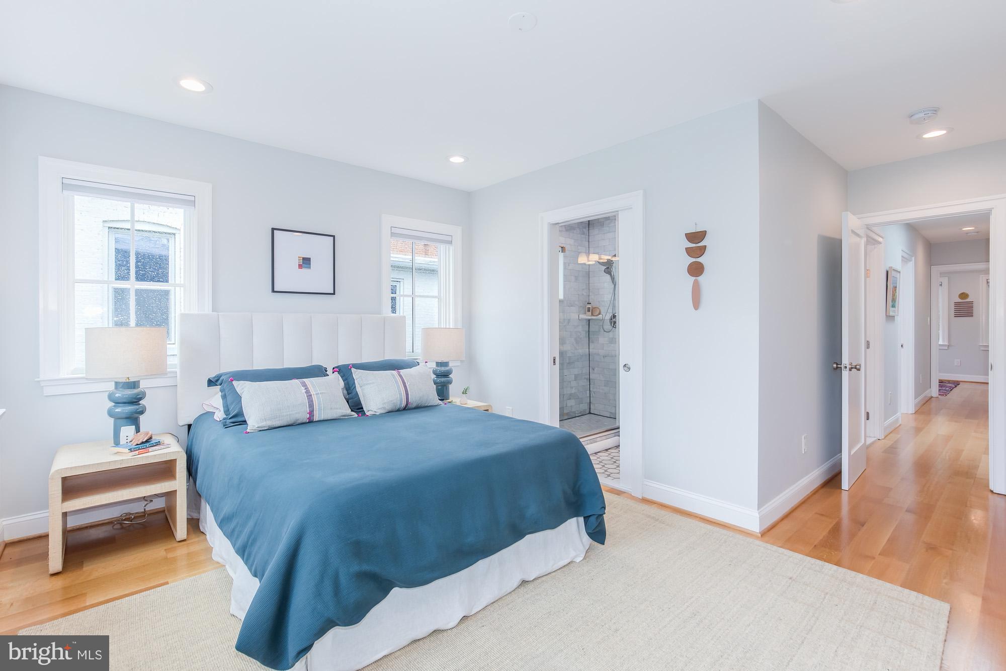 420 4th Street Southeast Washington, DC 20003 - Photo 21 of 31 a bedroom with a bed and a couch