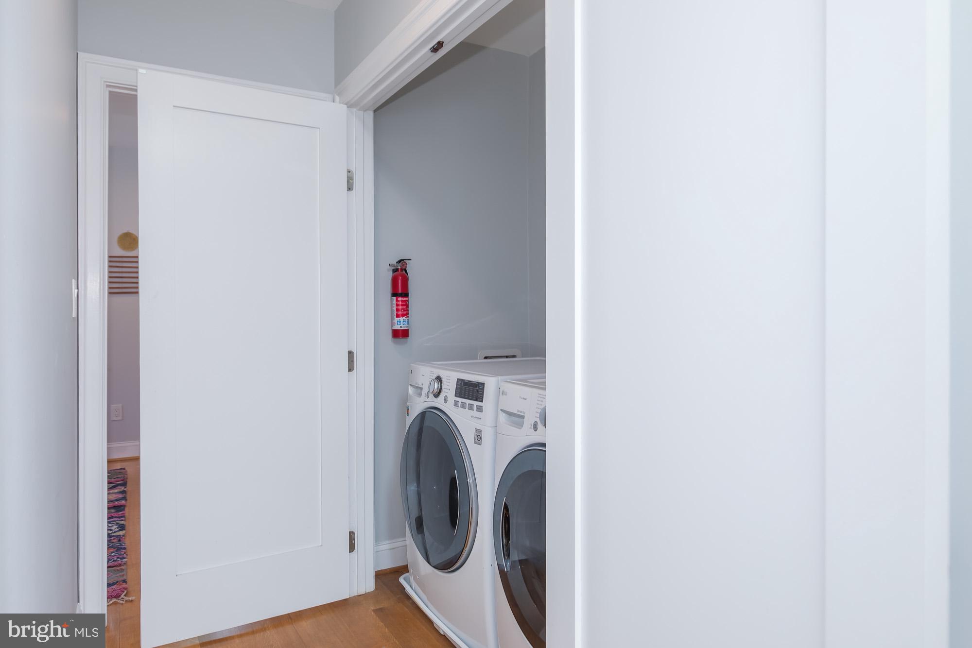 420 4th Street Southeast Washington, DC 20003 - Photo 31 of 31 a utility room with dryer and washer