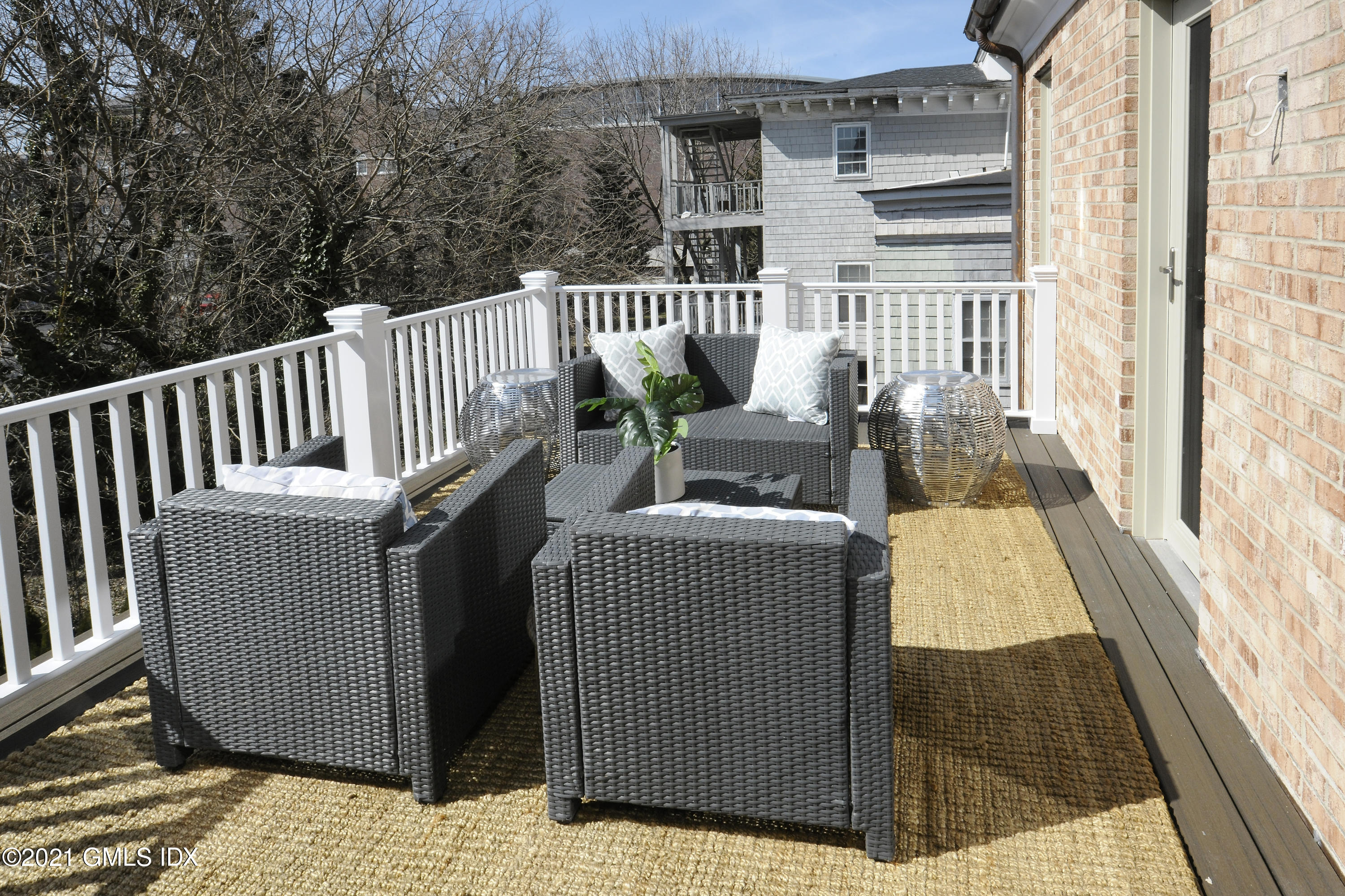 36 Washington Avenue Greenwich, CT 06830 - Photo 12 of 32 a view of balcony with furniture