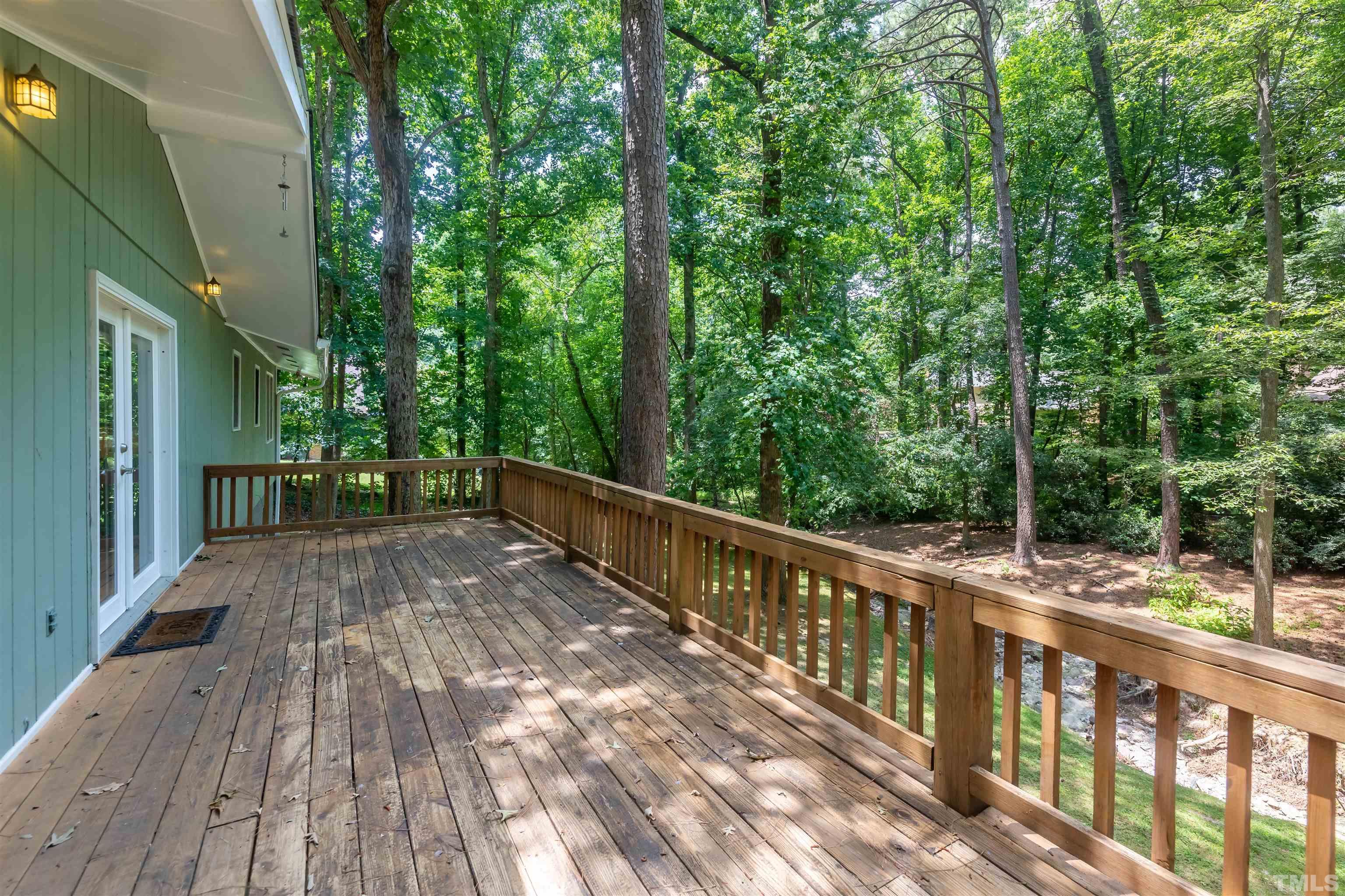 2612 Salisbury Plain Raleigh, NC 27613 - Photo 20 of 22 a view of a balcony with wooden floor
