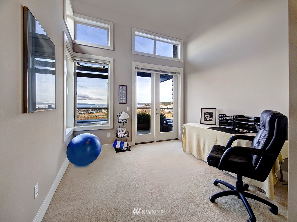 61 Pine Street, Unit 302 Edmonds, WA 98020 - Photo 19 of 25 a view of a workspace with furniture and a window