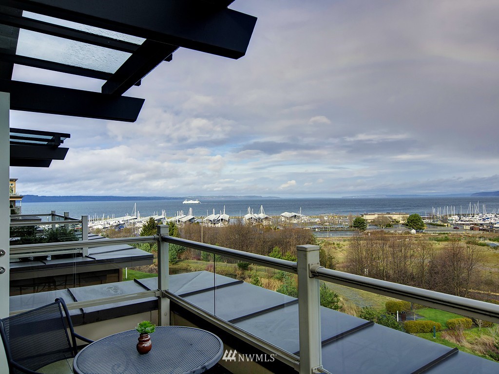 61 Pine Street, Unit 302 Edmonds, WA 98020 - Photo 20 of 25 a view of sitting space in the balcony